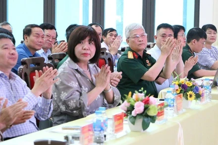 Đại diện các cơ quan báo chí tham dự cuộc gặp mặt.