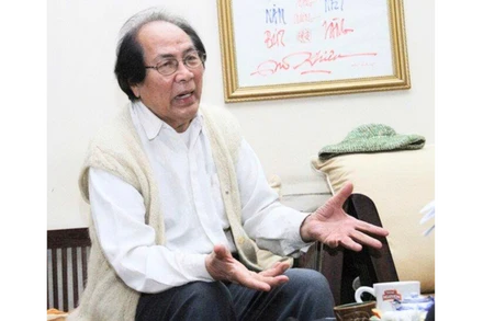 Giáo sư - nhà nghiên cứu, nghệ sĩ Hoàng Chương.