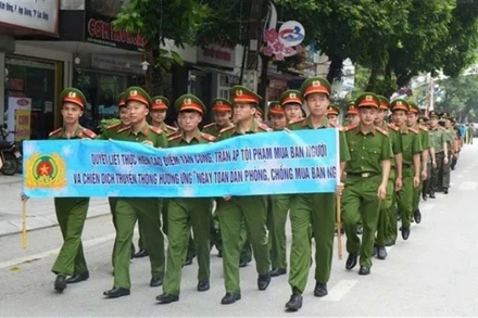 Chiến dịch truyền thông hưởng ứng “Ngày toàn dân phòng chống mua bán người”.