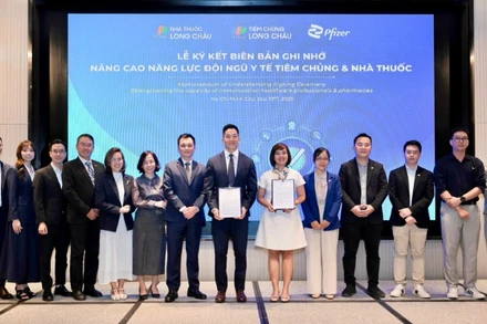 Quang cảnh Lễ ký kết hợp tác.