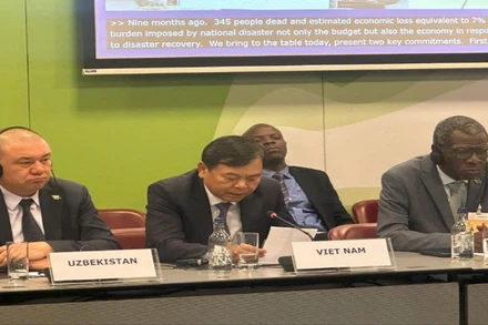 Thứ trưởng Nông nghiệp và Môi trường dự Diễn đàn Toàn cầu về Giảm nhẹ Rủi ro Thiên tai (GP2025) tại Geneva, Thụy Sĩ.