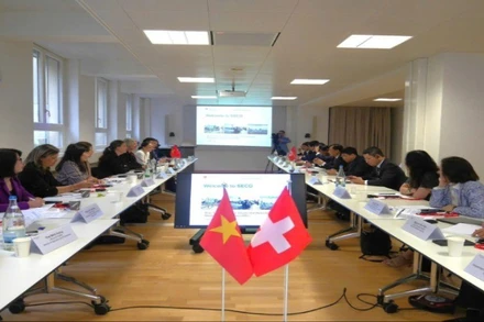 Đoàn công tác của Bộ Nông nghiệp và Môi trường làm việc tại Thụy Sĩ .