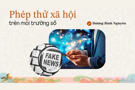 Phép thử xã hội trên môi trường số