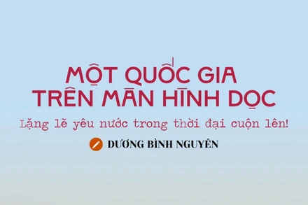 Một quốc gia trên màn hình dọc