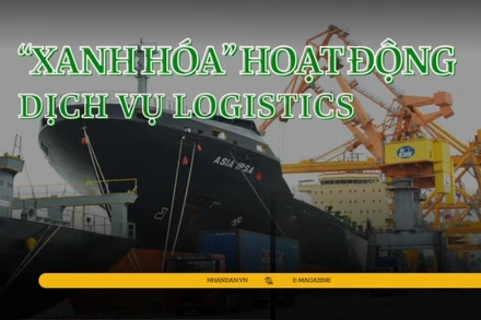 “Xanh hóa” hoạt động dịch vụ logistics