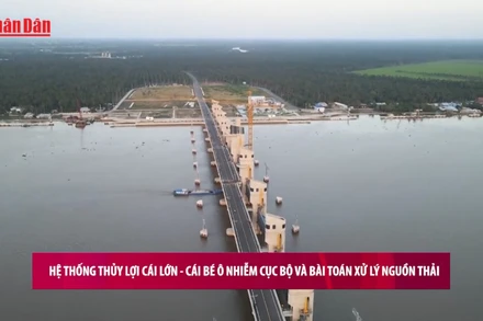 [Video] Hệ thống thủy lợi Cái Lớn-Cái Bé ô nhiễm cục bộ và bài toán xử lý nguồn thải