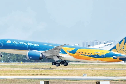 Máy bay mới, hiện đại của Vietnam Airlines.