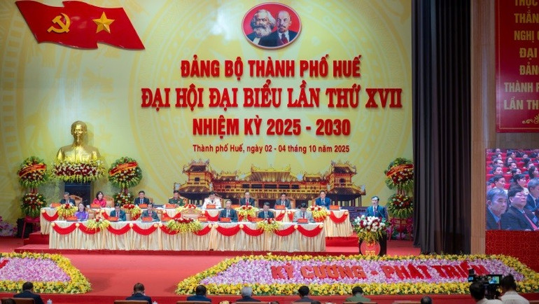 Phương châm của Đại hội là “Đoàn kết-Dân chủ-Kỷ cương-Phát triển”. c.jpg