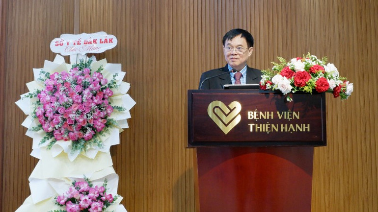 Thạc sĩ, bác sĩ Phạm Phú Cường, Phó Giám đốc Bệnh viện đa khoa Thiện Hạnh cho biết, những chia sẻ từ các chuyên gia tại hội thảo sẽ góp phần tháo gỡ lo ngại, giúp các đơn vị có thêm định hướng và giải pháp cụ thể trong thời gian tới. ht-tbyt-139-5-2064.jpg