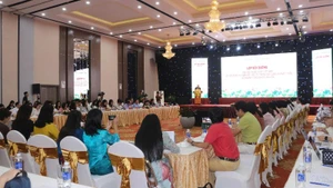 Quang cảnh lớp bồi dưỡng.