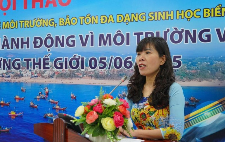 Tiến sĩ Nguyễn Song Tùng, Viện trưởng Viện Địa lý nhân văn và phát triển bền vững (Viện Hàn lâm Khoa học xã hội Việt Nam) phát biểu đề dẫn Hội thảo. tien-si-nguyen-song-tung.jpg