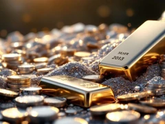 Ngày 27/12, giá bạc trong nước và thế giới tiếp tục tăng mạnh. (Ảnh minh họa: baochinhphu.vn)