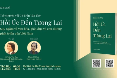 Sự kiện trò chuyện với Giáo sư Trần Văn Thọ. (Ảnh: Omega Plus Books)