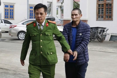 Thò Chá Xìa là đối tượng cầm đầu đường dây mua bán, vận chuyển trái phép chất ma túy xuyên quốc gia. (Ảnh: CÔNG AN NGHỆ AN)