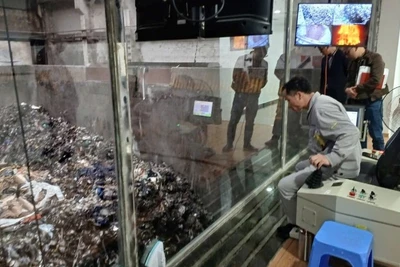 Đốt rác phát điện trong chuỗi kinh tế tuần hoàn tại Công ty Trách nhiệm hữu hạn Năng lượng mới EU-CONCH VENTURE Bắc Ninh.