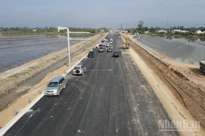 Tuyến cao tốc qua tỉnh An Giang.