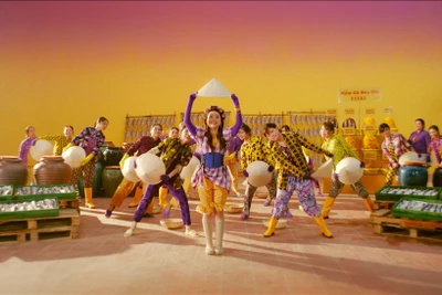 Cảnh trong MV “Made in Vietnam”.