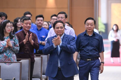 Thủ tướng Phạm Minh Chính đến dự lễ phát động.