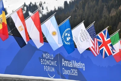 Diễn đàn Kinh tế Thế giới (WEF) năm 2026 diễn ra tại Davos, Thụy Sĩ. (Ảnh: Tân Hoa xã)