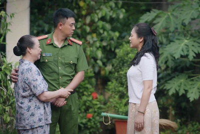 Cảnh trong phim “Có anh, nơi ấy bình yên”. (Ảnh: VFC)