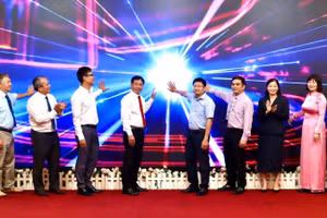 Nghi thức phát động cuộc thi khởi nghiệp đổi mới sáng tạo trong nông nghiệp công nghệ cao năm 2026 tại Khánh Hòa.