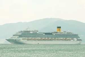 Costa Serena là chuyến tàu biển quốc tế đầu tiên nhập cảnh cảng Nha Trang năm 2026.