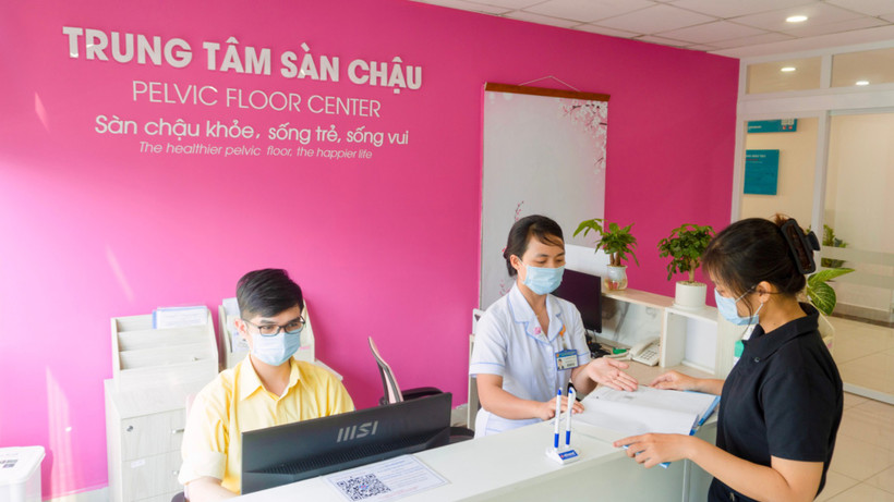 Trung tâm Sàn chậu tại Bệnh viện Hùng Vương. 