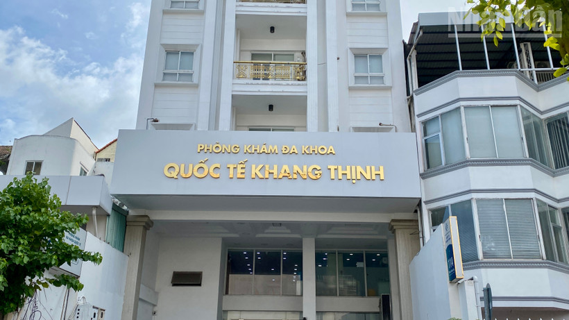 Phòng khám đa khoa Khang Thịnh, tại số 114 Trần Đình Xu, phường Cầu Ông Lãnh. 