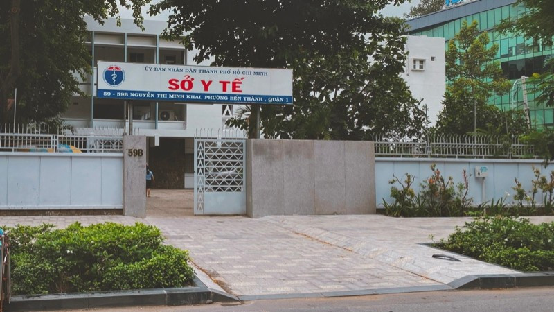 Trụ sở Sở Y tế Thành phố Hồ Chí Minh.