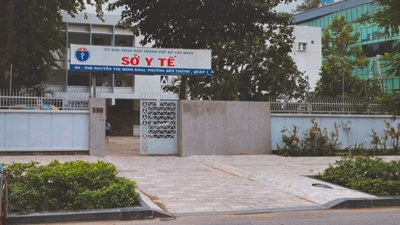 Trụ sở Sở Y tế Thành phố Hồ Chí Minh.