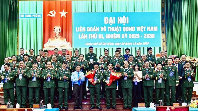 Ban Chấp hành Liên đoàn Võ thuật Quân đội nhân dân Việt Nam nhiệm kỳ 2025-2030. 