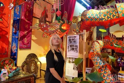 Thành phố Hồ Chí Minh: Trưng bày lồng đèn Trung thu phục dựng theo mẫu từ trăm năm trước