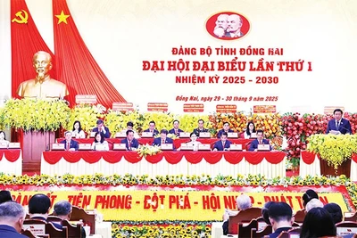 Đại hội Đảng bộ tỉnh Đồng Nai lần thứ 1 khẳng định tầm nhìn xa, khát vọng lớn.