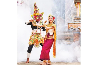 Các nghệ sĩ tham gia múa Chằn không chỉ là vũ công, mà còn là người kể chuyện bằng hình thể.