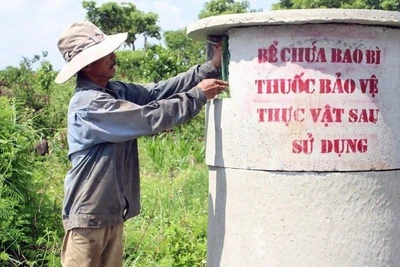 Cục Trồng trọt và Bảo vệ thực vật (Bộ Nông nghiệp và Môi trường) phối hợp các địa phương và hiệp hội có liên quan triển khai chương trình "Cùng nông dân bảo vệ môi trường".