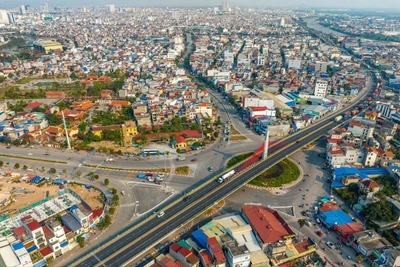 Một góc đô thị thành phố Hải Phòng mới. (Ảnh: Đàm Thanh)