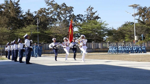 Quang cảnh Lễ ra quân. (Ảnh: CTV)