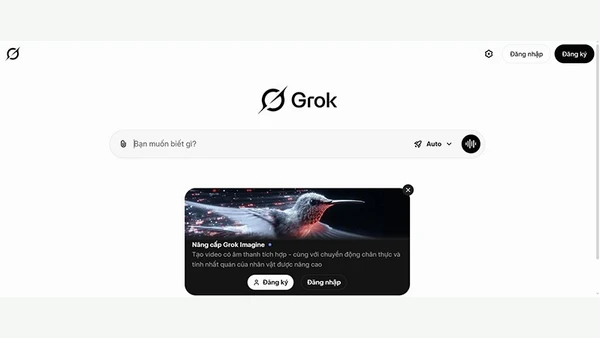 Ảnh Grok.com.