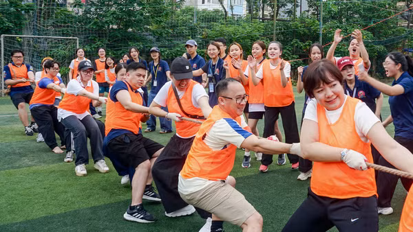 Một hoạt động thể thao tại Ngày hội DAV 2026. 