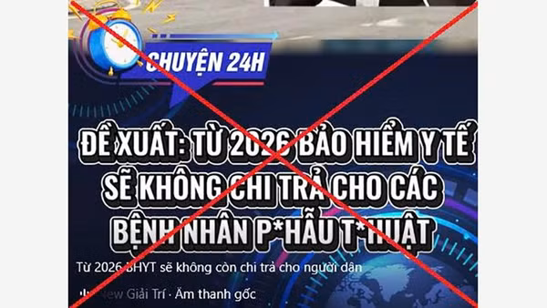 Bảo hiểm xã hội Việt Nam cảnh báo tin giả về chính sách bảo hiểm y tế