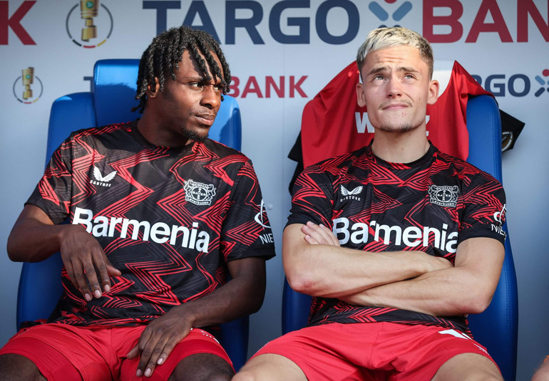Jeremie Frimpong và Wirtz đã tái hợp tại Liverpool. (Ảnh: BLFC) 4.jpg