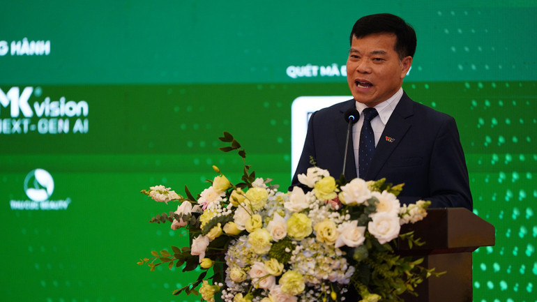 Mr. Dinh Dac Vinh - Deputy General Director of Vietnam Television spoke at the announcement ceremony. ong-dinh-dac-vinh-pho-tong-giam-doc-dai-truyen-hinh-viet-nam-1.jpg