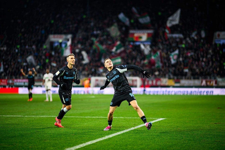 Florian Wirtz luôn là tâm điểm khi thi đấu ở Leverkusen. (Ảnh: BLFC) 7.jpg