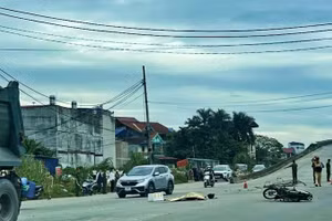 Một vụ tai nạn giao thông chết người xảy ra trên đường Bắc Sơn kéo dài.