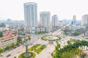 Trung tâm chính trị, hành chính tỉnh Thái Nguyên hiện nay.