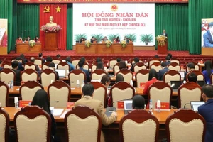 Các kỳ họp của Hội đồng nhân dân tỉnh Thái Nguyên được tổ chức kịp thời nhằm thúc đẩy kinh tế-xã hội của tỉnh.