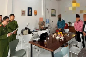 Công an tỉnh Thái Nguyên khởi tố vụ án hình sự, khởi tố bị can, ra lệnh tạm giam và khám xét khẩn cấp đối với Phạm Thị Hồng G, Hoàng Văn H và Nguyễn Văn T. (Ảnh: Công an tỉnh Thái Nguyên) 