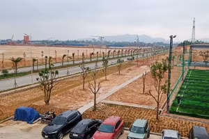 Khu II rộng 120 ha thuộc Khu công nghiệp Sông Công II giai đoạn 2 đã hoàn thiện hạ tầng, giao đất cho nhà đầu tư thứ cấp.