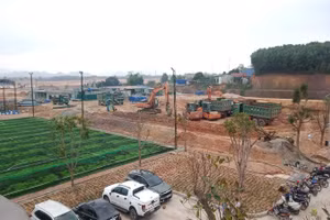 Khi được giao đủ mặt bằng, Công ty cổ phần Viglacera Thái Nguyên hoàn thiện hạ tầng Khu công nghiệp Sông Công II giai đoạn 2 chỉ trong vòng 12 tháng.