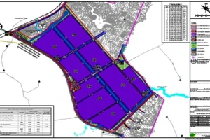 Quy hoạch phân khu Khu công nghiệp Tây Phổ Yên giai đoạn 1.